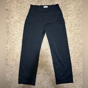Abercrombie & Fitch Black Dress Pants Straight Leg